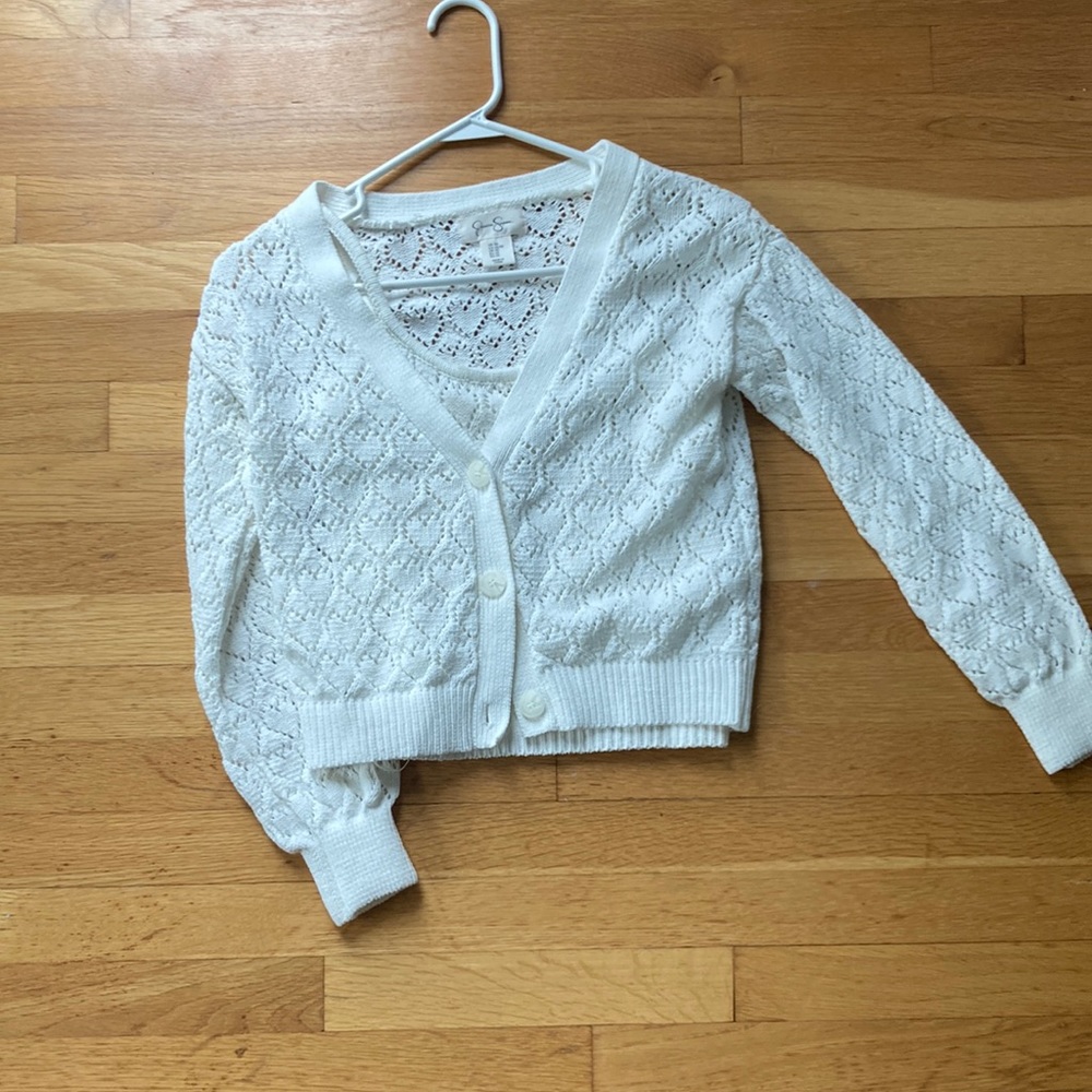 NWT sweater tank top combo. XS. White.
